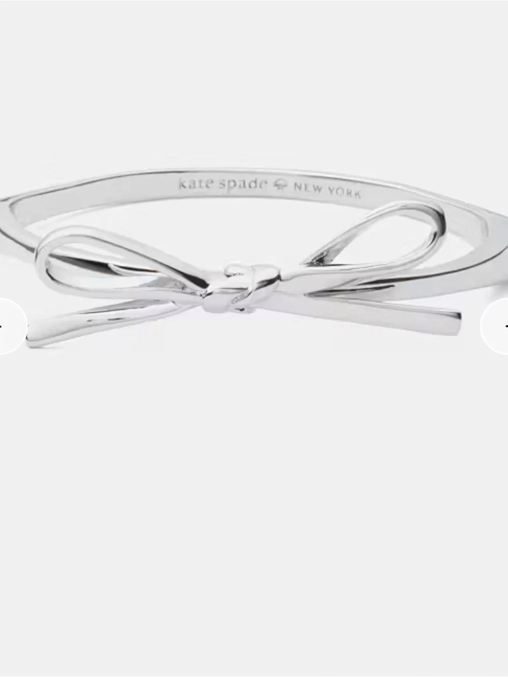 Kate Spade SKINNY MINI BOW BANGLE Bracelet - Picture 4 of 8